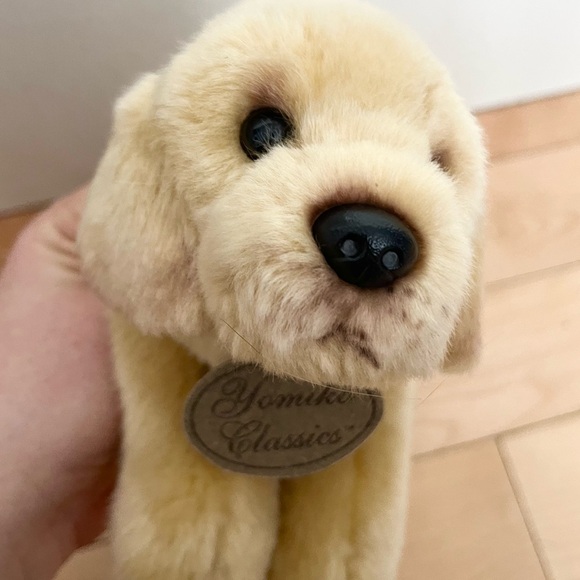 Yomiko Classics Russ Berrie & Co Yellow Labrador Plush Toy With Tag - Picture 1 of 9